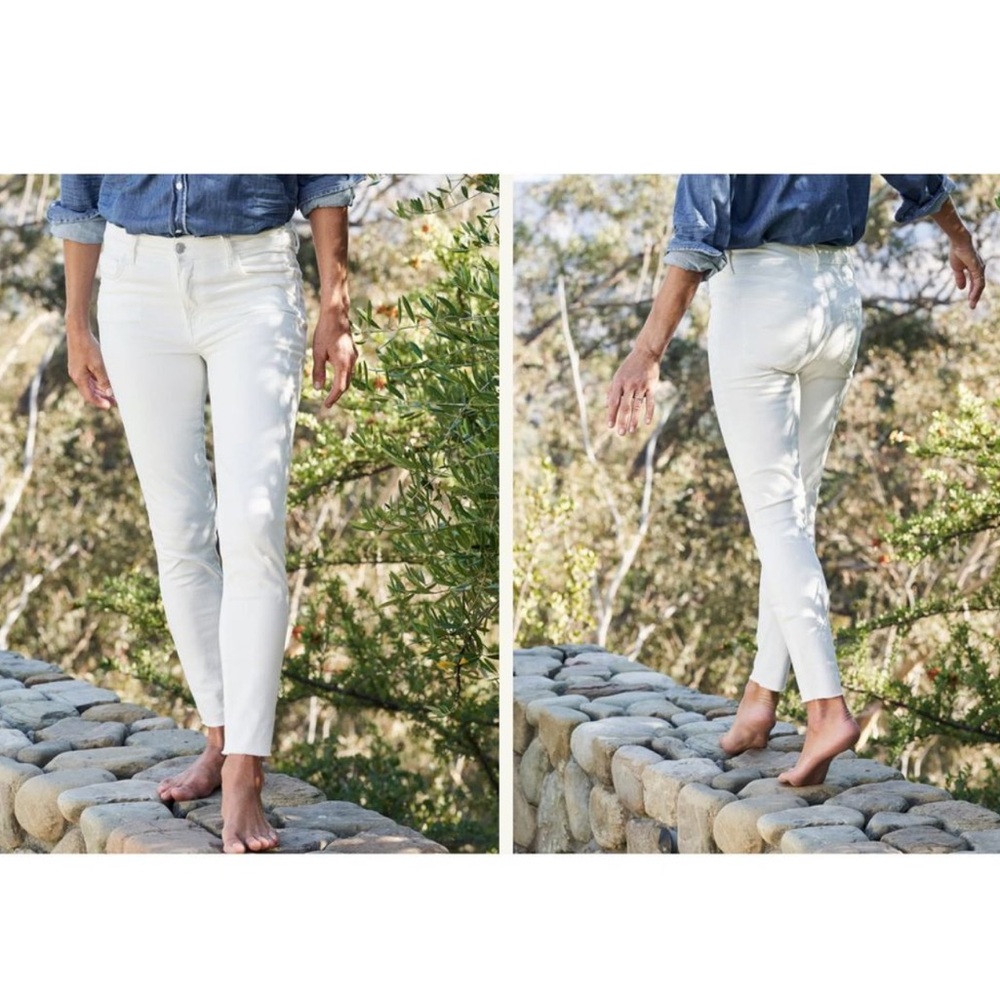 Frank & Eileen Sligo Jeans Vintage White Italian Denim Size 29